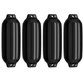 4 Ribbed Marine 8.5" x 27"  Boat Fender Vinyl Bumper