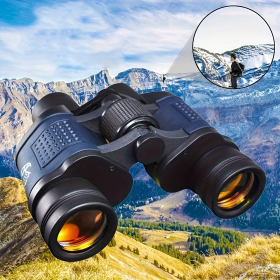 Binoculars For Adults High Power,60x60 With Low Light Night Vision Waterproof Binoculars Watching Outdoor Sports Concerts Binoculars For Bird Wat (Option: Telescope)